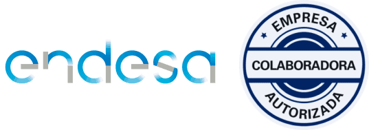 Logo oficial de colaboradores de Endesa